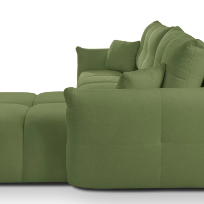 Eckschlafsofa CANMORE - grün