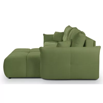 Eckschlafsofa CANMORE - grün