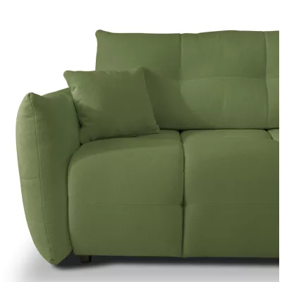 Eckschlafsofa CANMORE - grün