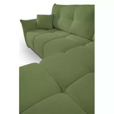 Eckschlafsofa CANMORE - grün