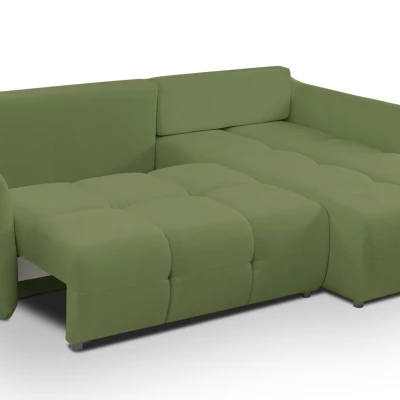 Eckschlafsofa CANMORE - grün