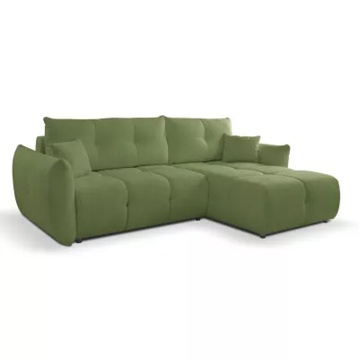 Eckschlafsofa CANMORE - grün