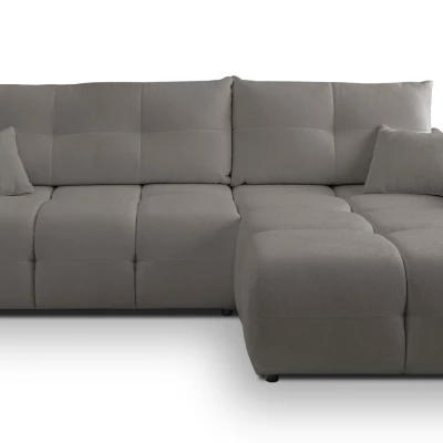 Eckschlafsofa CANMORE - Dunkelgrau