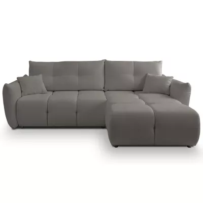 Eckschlafsofa CANMORE - Dunkelgrau
