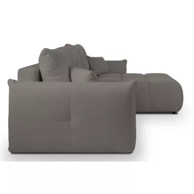 Eckschlafsofa CANMORE - Dunkelgrau