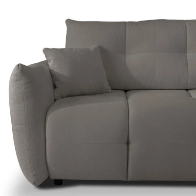 Eckschlafsofa CANMORE - Dunkelgrau