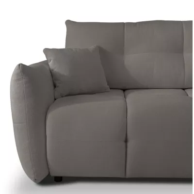 Eckschlafsofa CANMORE - Dunkelgrau