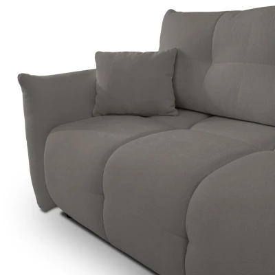 Eckschlafsofa CANMORE - Dunkelgrau