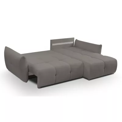 Eckschlafsofa CANMORE - Dunkelgrau