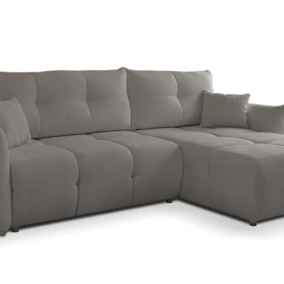 Eckschlafsofa CANMORE - Dunkelgrau