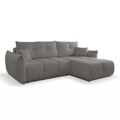 Eckschlafsofa CANMORE - Dunkelgrau