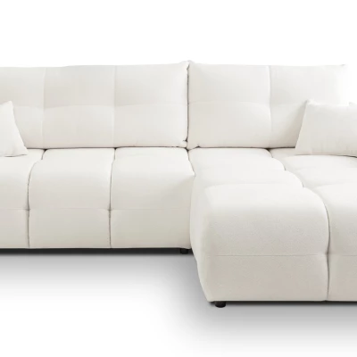 Eckschlafsofa CANMORE – Creme