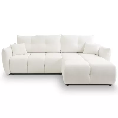 Eckschlafsofa CANMORE – Creme