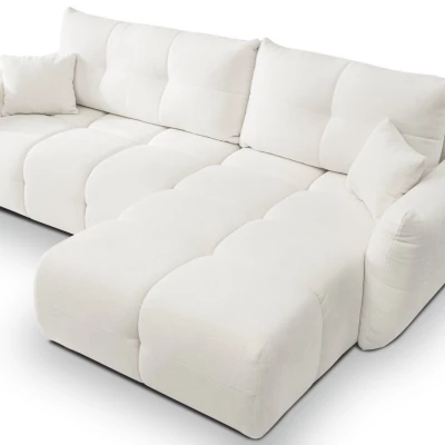 Eckschlafsofa CANMORE – Creme