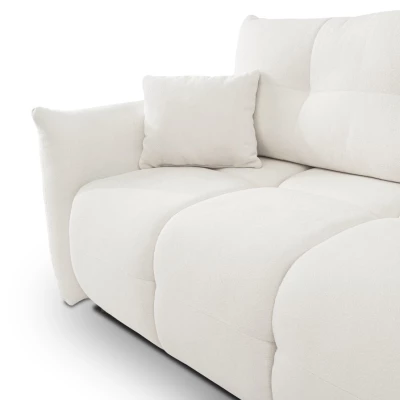 Eckschlafsofa CANMORE – Creme
