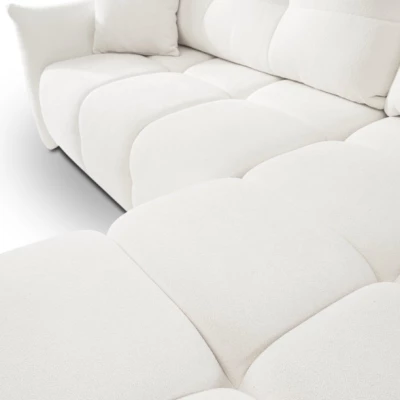 Eckschlafsofa CANMORE – Creme