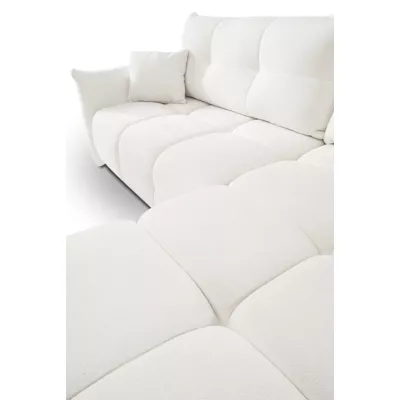 Eckschlafsofa CANMORE – Creme