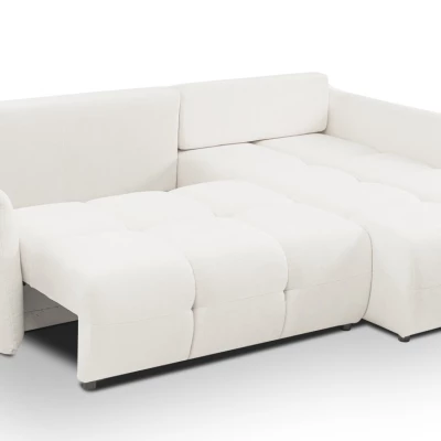 Eckschlafsofa CANMORE – Creme
