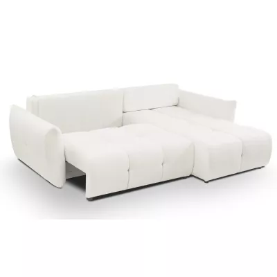 Eckschlafsofa CANMORE – Creme