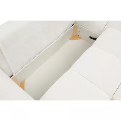 Eckschlafsofa CANMORE – Creme