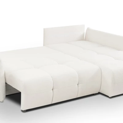 Eckschlafsofa CANMORE – Creme