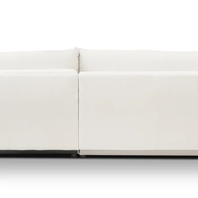 Eckschlafsofa CANMORE – Creme