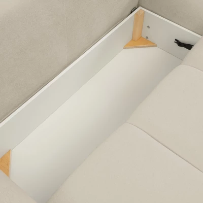 Eckschlafsofa CANMORE - ecru