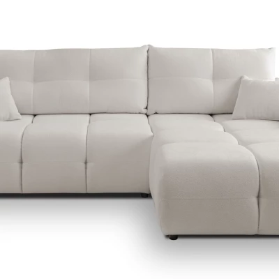 Eckschlafsofa CANMORE - Hellgrau