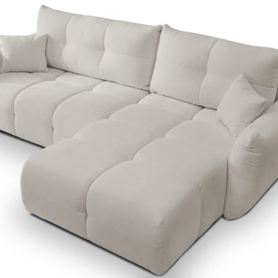 Eckschlafsofa CANMORE - Hellgrau
