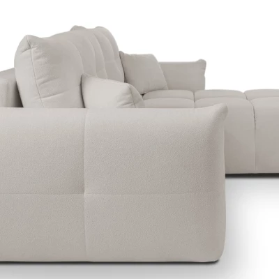 Eckschlafsofa CANMORE - Hellgrau