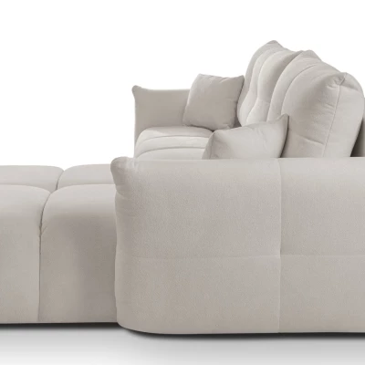 Eckschlafsofa CANMORE - Hellgrau