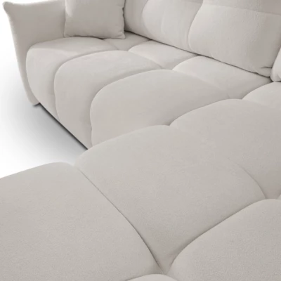 Eckschlafsofa CANMORE - Hellgrau