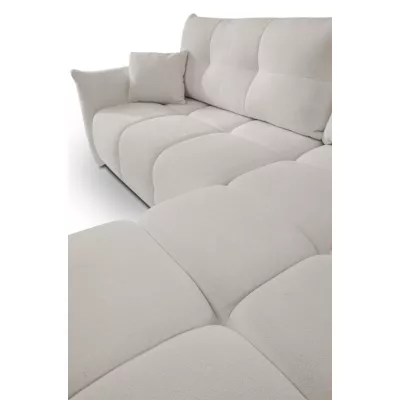 Eckschlafsofa CANMORE - Hellgrau