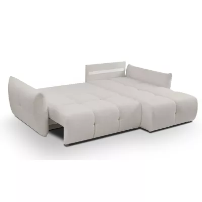 Eckschlafsofa CANMORE - Hellgrau
