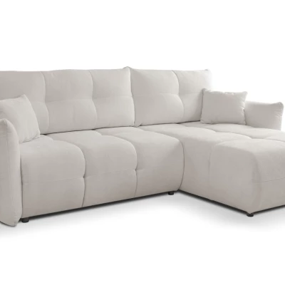 Eckschlafsofa CANMORE - Hellgrau