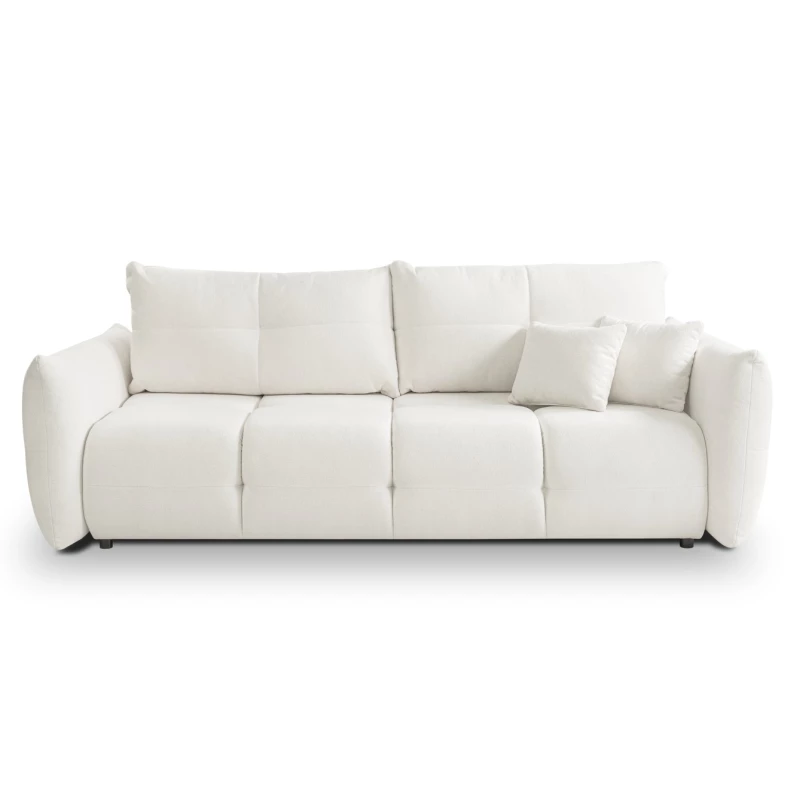 Zweisitzer-Sofa mit Stauraum CANMORE – cremefarben