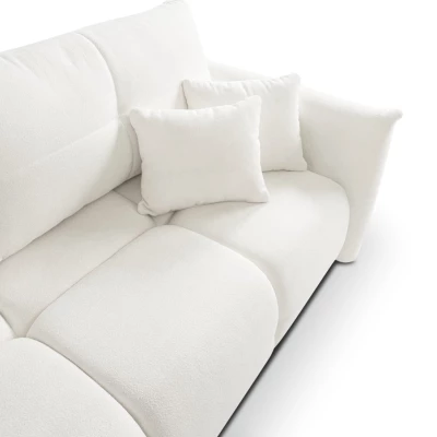 Zweisitzer-Sofa mit Stauraum CANMORE – cremefarben