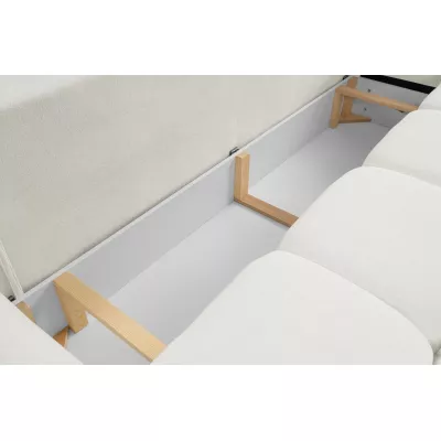 Zweisitzer-Sofa mit Stauraum CANMORE – cremefarben