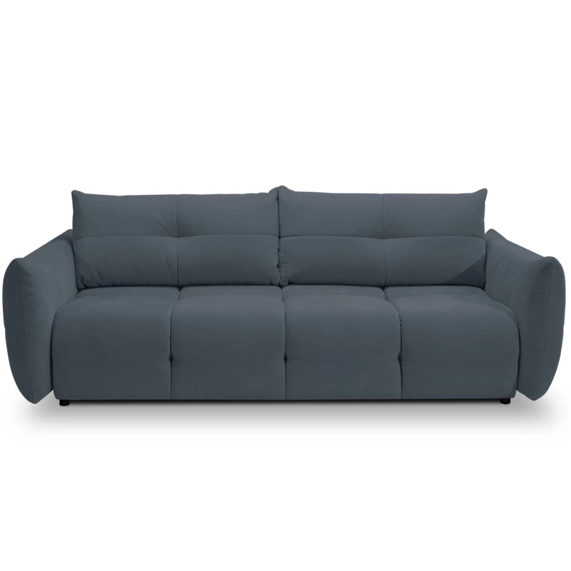 Zweisitzer-Sofa mit Stauraum CANMORE – Preußischblau