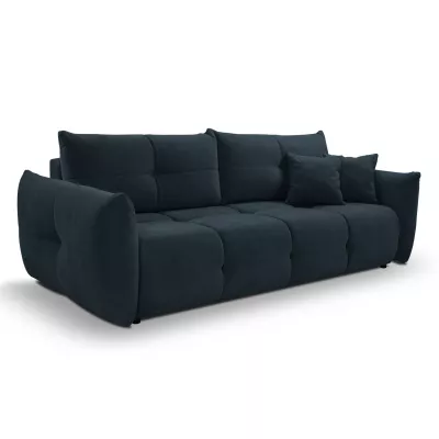 Zweisitzer-Sofa mit Stauraum CANMORE - dunkelblau