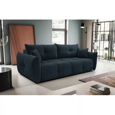 Zweisitzer-Sofa mit Stauraum CANMORE - dunkelblau