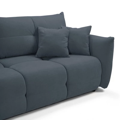 Zweisitzer-Sofa mit Stauraum CANMORE – Preußischblau