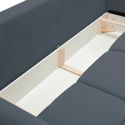 Zweisitzer-Sofa mit Stauraum CANMORE – Preußischblau
