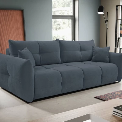 Zweisitzer-Sofa mit Stauraum CANMORE – Preußischblau