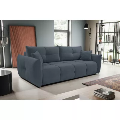 Zweisitzer-Sofa mit Stauraum CANMORE – Preußischblau