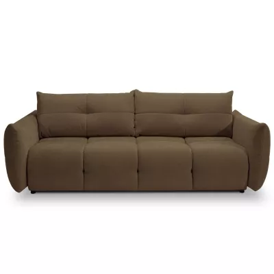 Zweisitzer-Sofa mit Stauraum CANMORE – Schokolade
