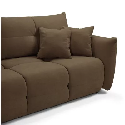 Zweisitzer-Sofa mit Stauraum CANMORE – Schokolade