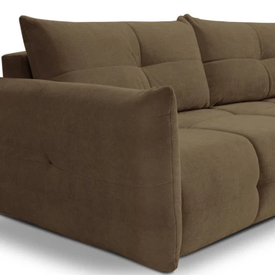 Zweisitzer-Sofa mit Stauraum CANMORE – Schokolade