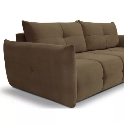 Zweisitzer-Sofa mit Stauraum CANMORE – Schokolade