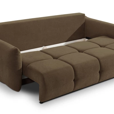 Zweisitzer-Sofa mit Stauraum CANMORE – Schokolade